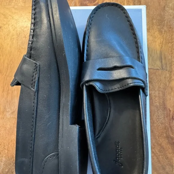Jacadi Black Kids Dress Shoes